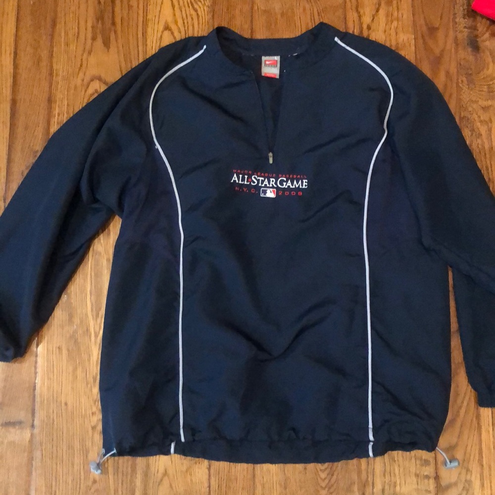 LARGE NIKE ALL STAR BASEBALL JACKET